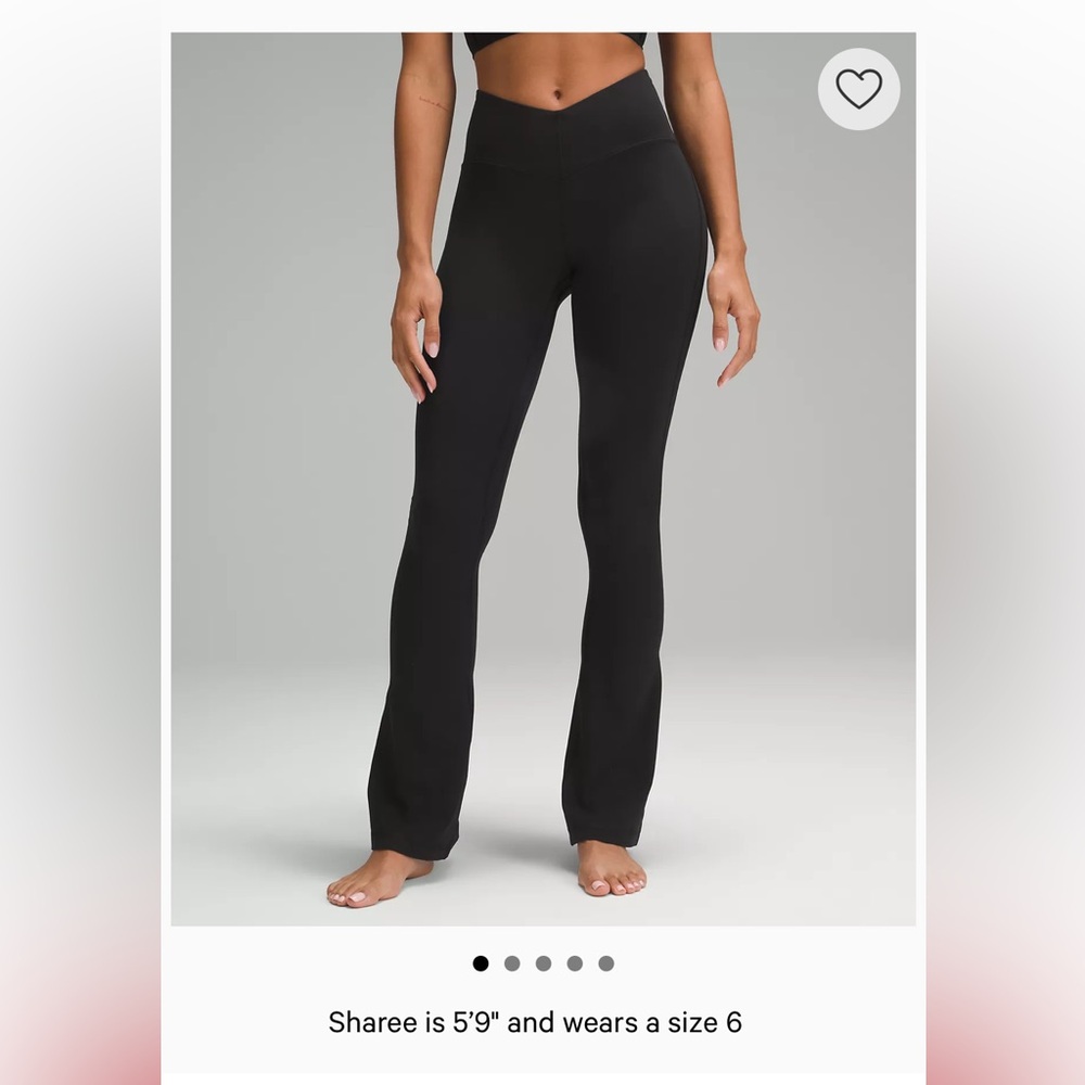 lululemon Align V-Waist Mini-Flare Pant NWT Size 6